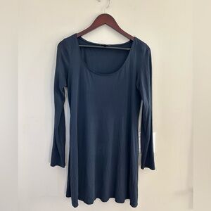 Eileen Fisher Navy Mini Dress